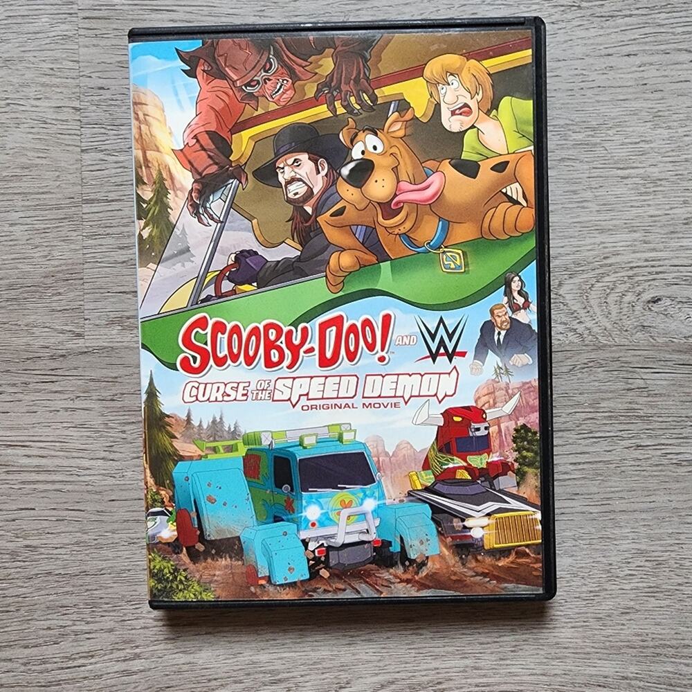 Scooby Doo & WWE Curse of the Speed Demon Children's Animated TV Show Series DVD